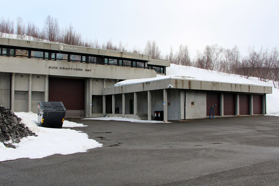Alta power plant reception building