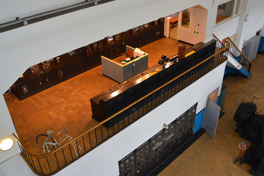 Control room, Hakavik power plant.