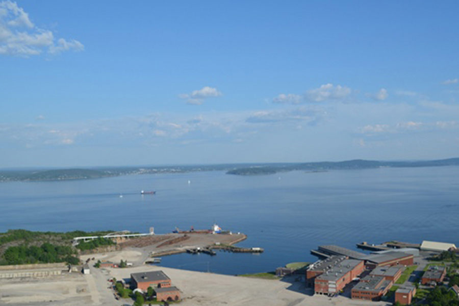 The industrial site at Tofte