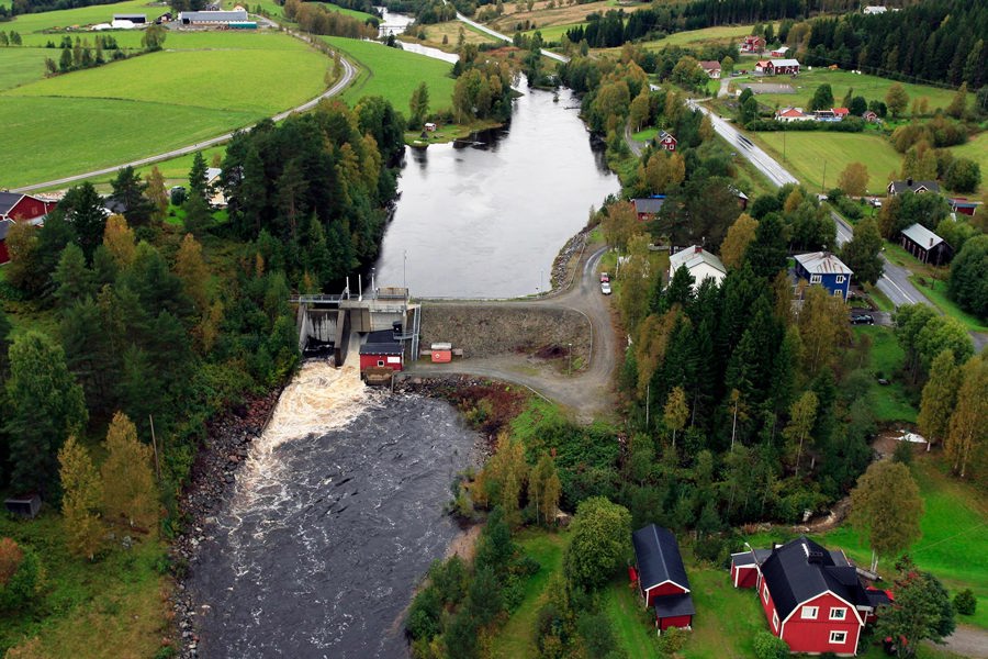 Nyfors hydropower plant