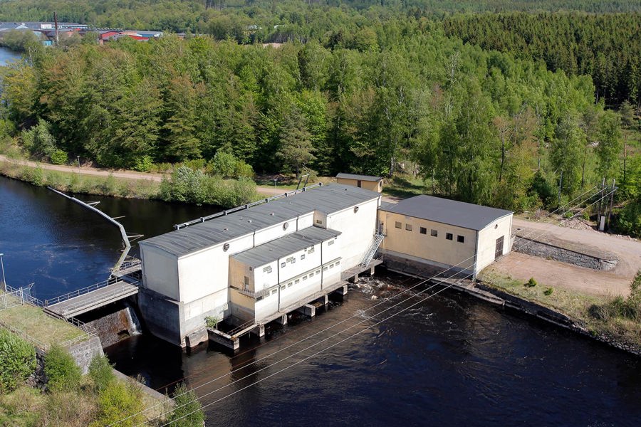 Timsfors hydropower plant