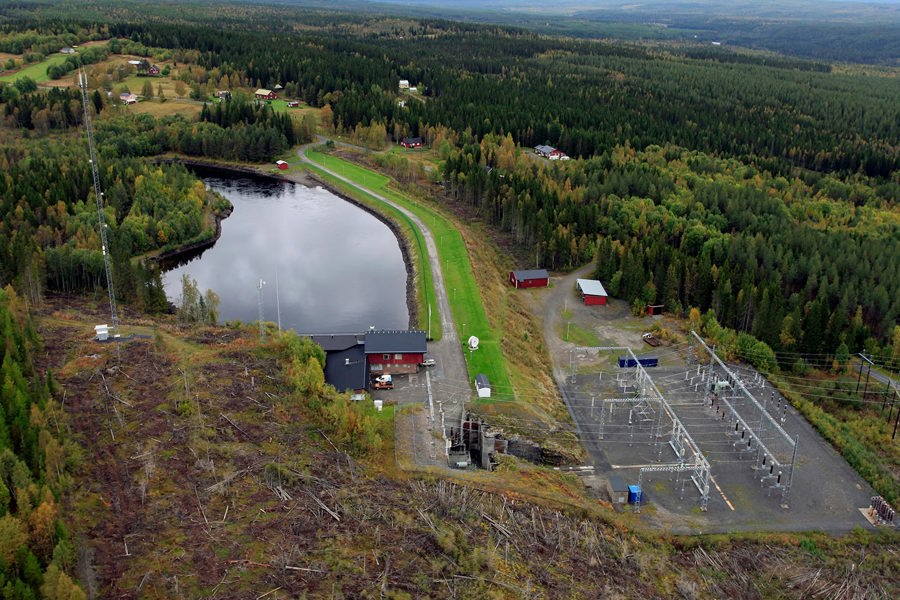 Korsselbränna hydropower plant