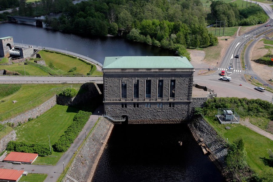 Laholm hydropower plant
