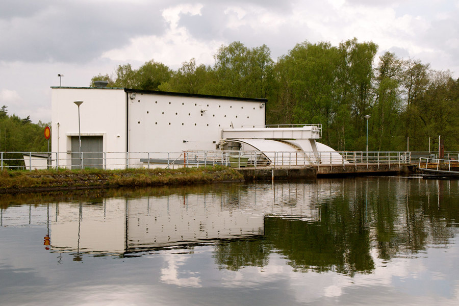Majenfors nya hydropower plant