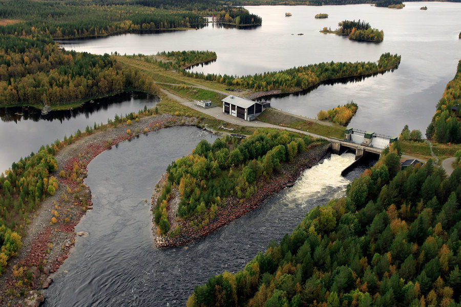 Malgomaj hydropower plant